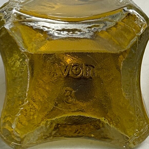 Vintage 1976 Avon Graceful Giraffe Perfume Bottle Lot | Full, Gold Neck - Picture 16 of 16